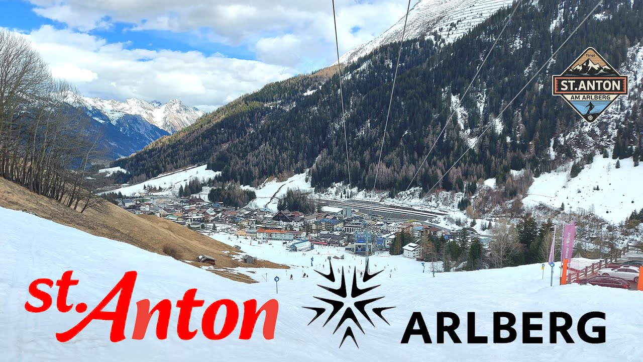 St Anton - Austrian ski village resort - walk | #skiing | #walkingtour | #resort | #alps |