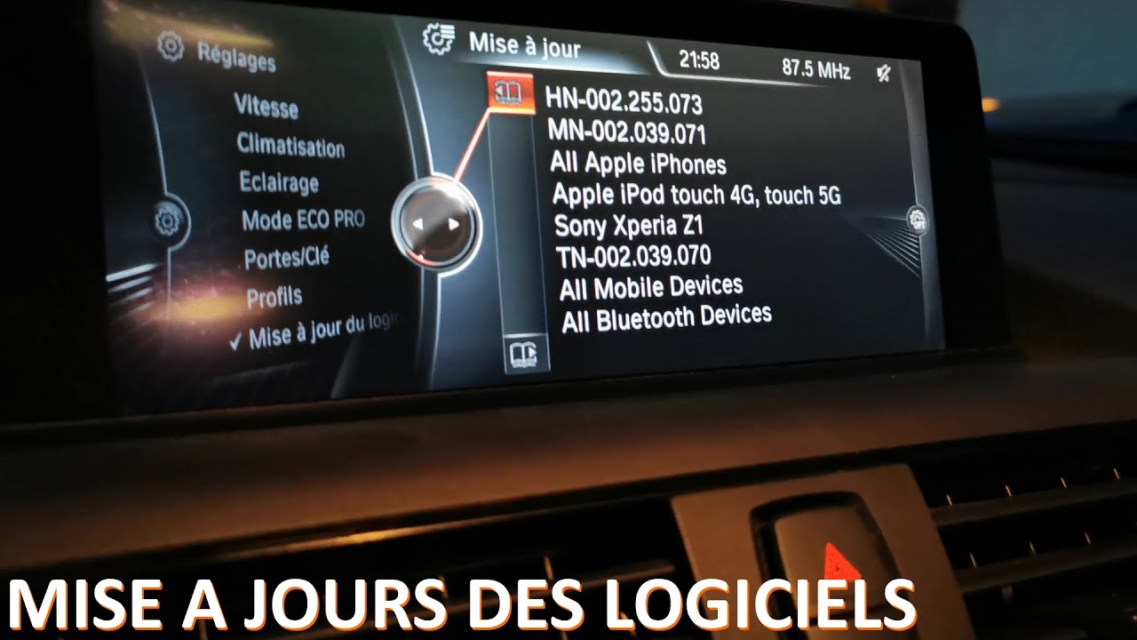 BMW : Mettre à jour GRATUITEMENT le système informatique de la voiture ! (Ici sur NBT)