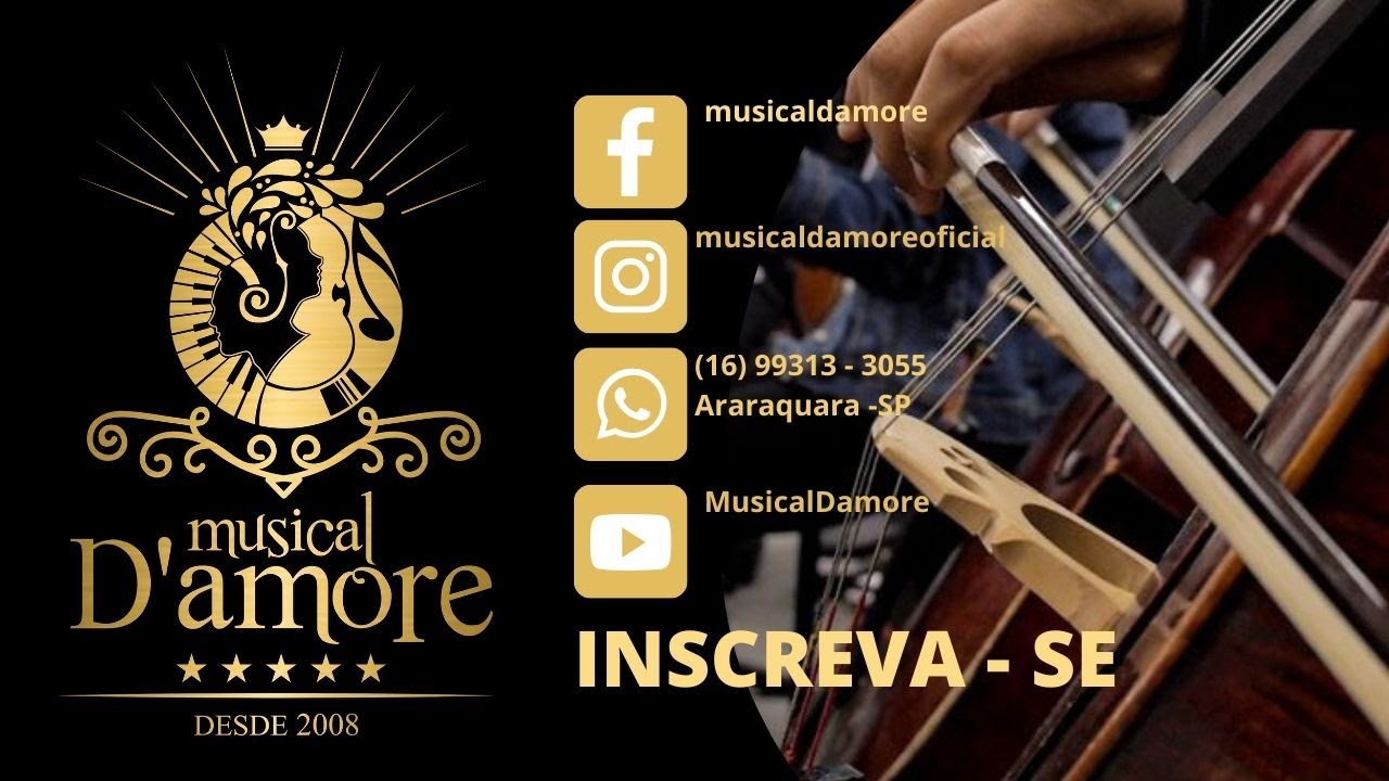 Tudo que você quiser - Luan Santana - Musical D'amore - Mini Orquestra