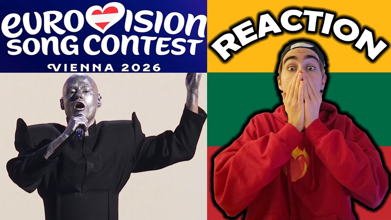 Eurovision 2026 LITHUANIA - Reaction - Lion Ceccah - Sólo Quiero Más