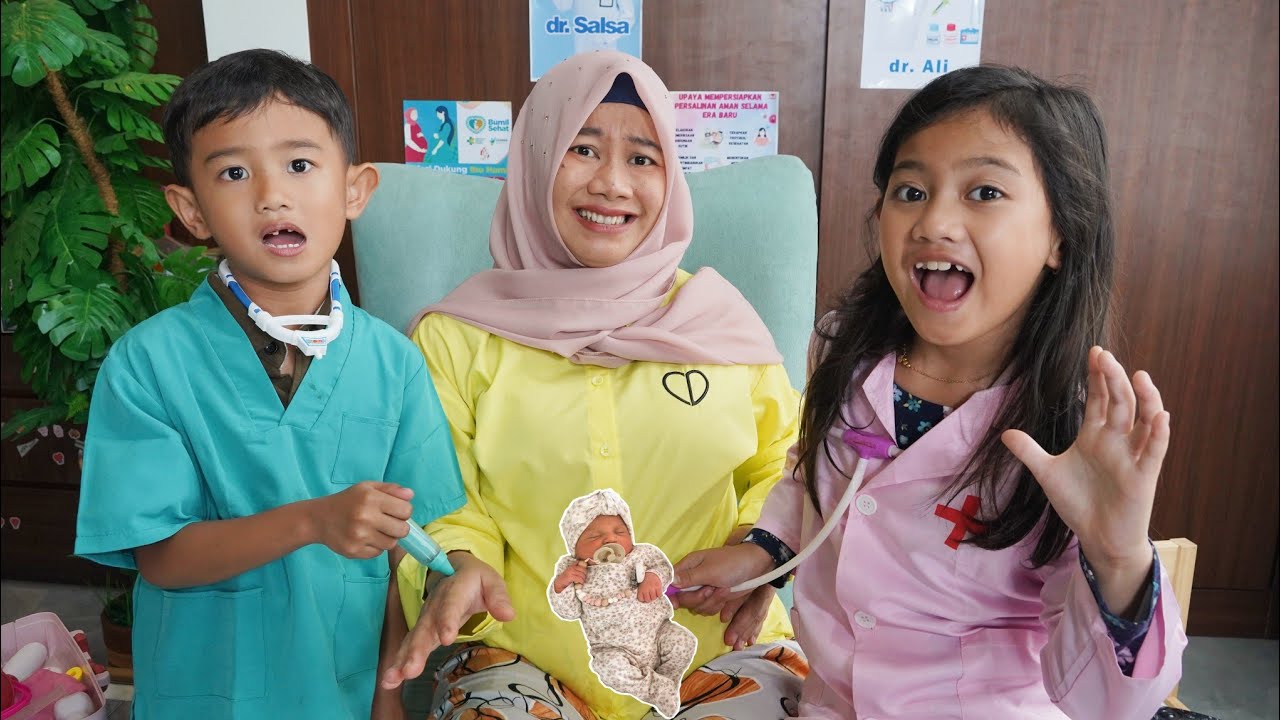 MAIN DOKTER DOKTERAN PASIEN NYA IBU HAMIL 🤰 Drama Lucu | Ali vlog