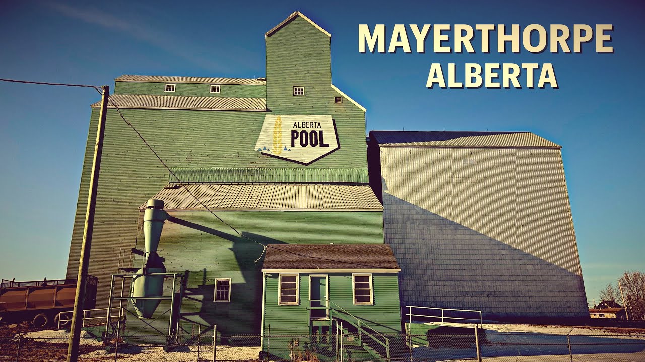 Mayerthorpe, Alberta | Historic Grain Elevator | Alberta Wheat Pool
