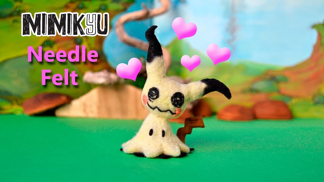 Mimikyu - Pokemon - Needle Felt DIY