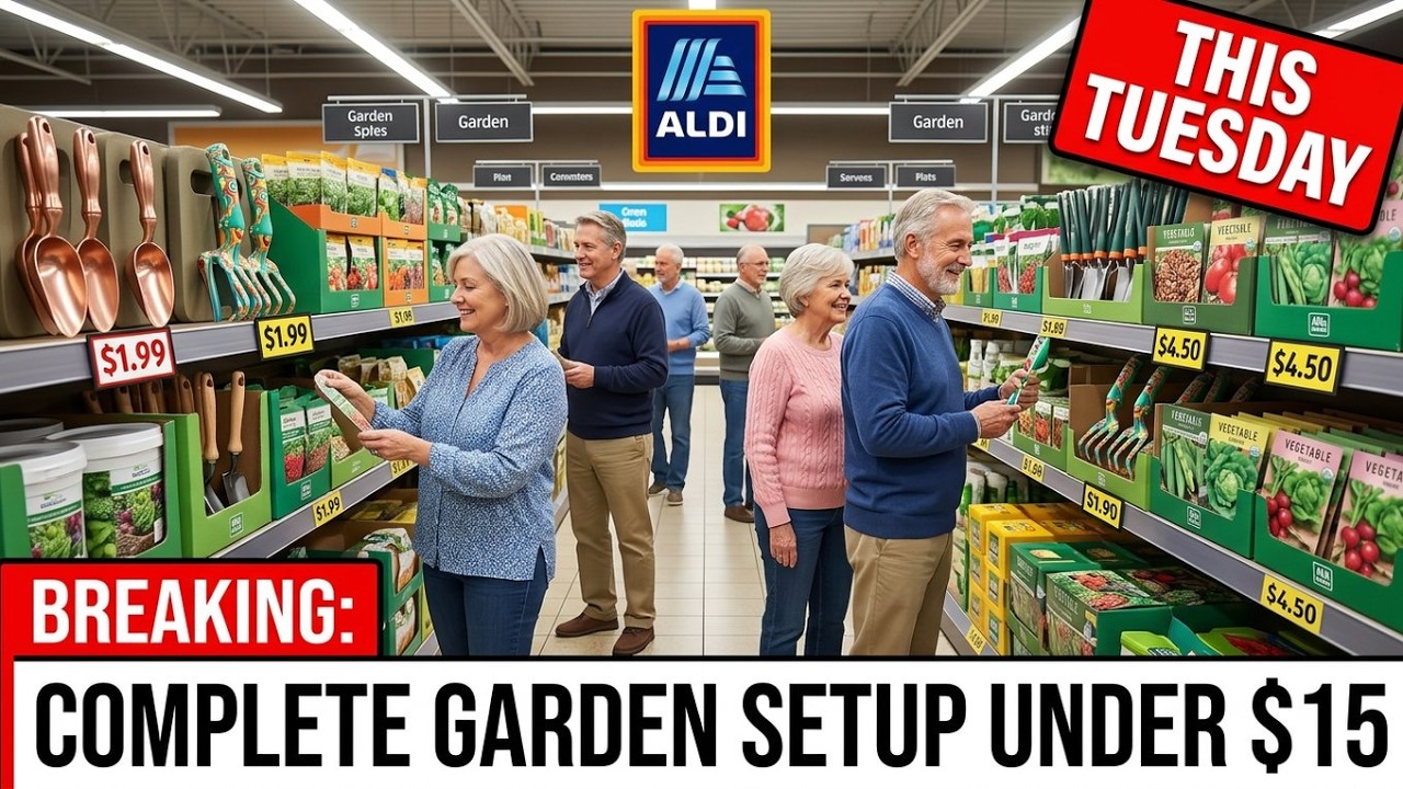 Бюджетный сад? Что появится в Aldi на следующей неделе