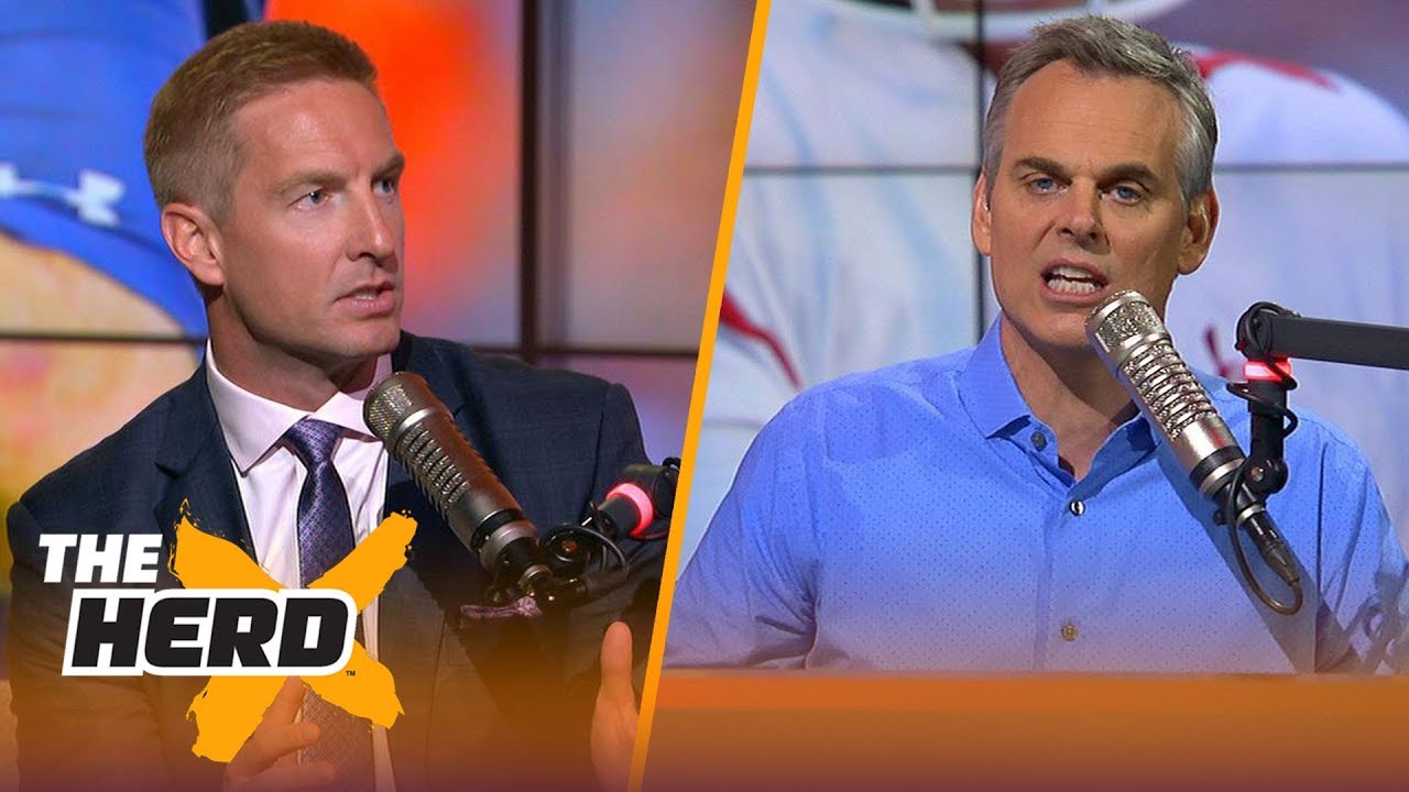 Joel Klatt & Colin Cowherd react to the College Football Playoff rankings after Week 13 | THE HERD