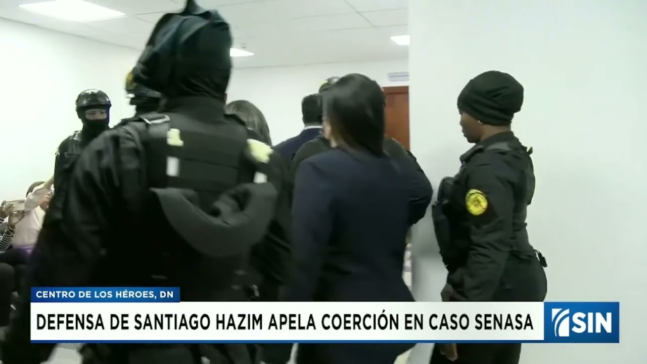 Defensa de Santiago Hazim apela coerción en caso Senasa