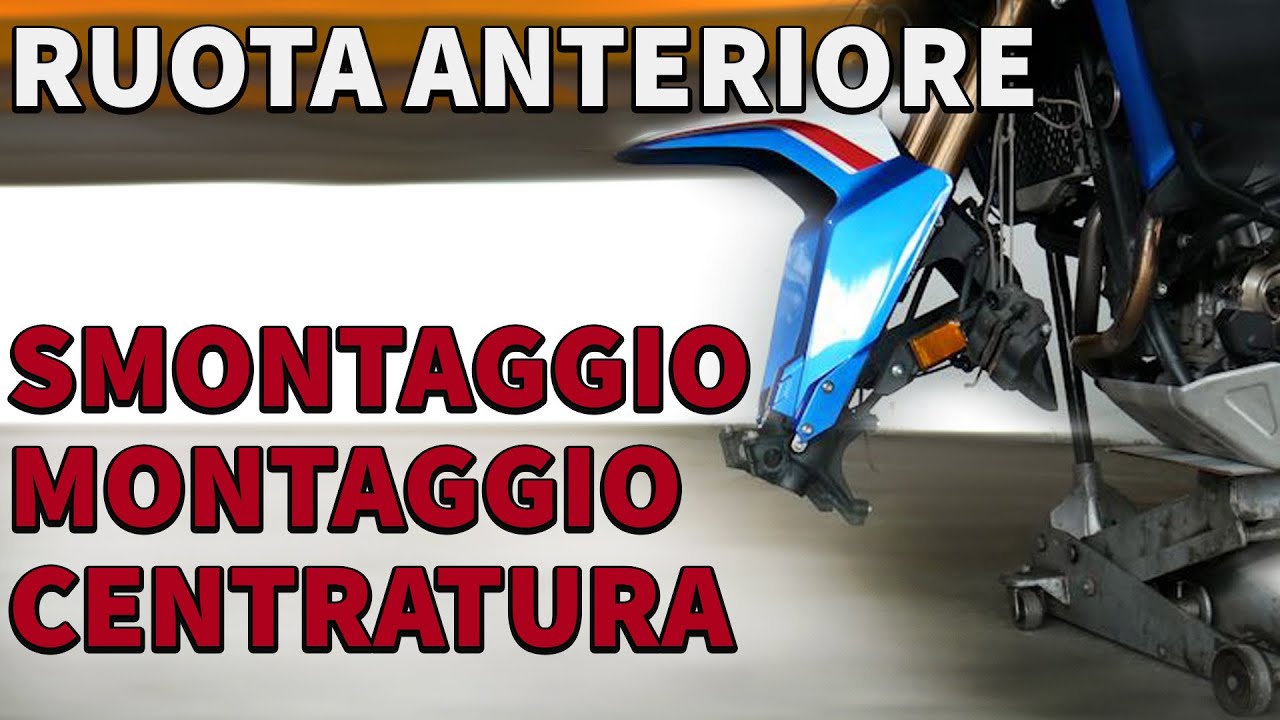RUOTA ANTERIORE, MONTAGGIO E CENTRATURA - Manutenzione Moto