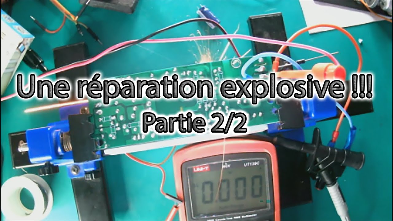 Réparation d’une alimentation d’un jeux de lumière (partie 2/2)