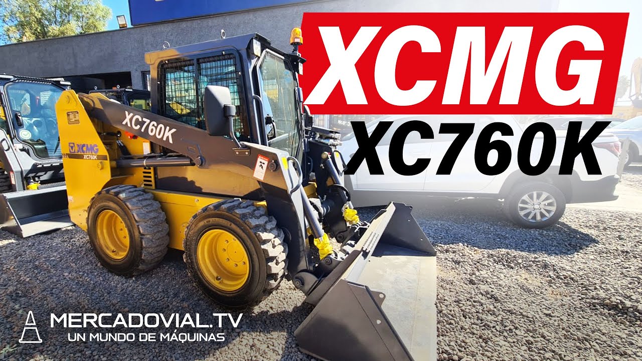 [ XCMG ] CONTACTO Nuevo Minicargador XC760K | XCMG Chile | Mercado Vial - Un Mundo de Máquinas