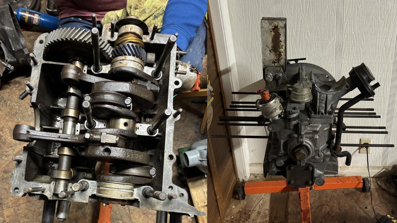 Aircooled VW Type 1 Engine Build - Short Block Assembly 