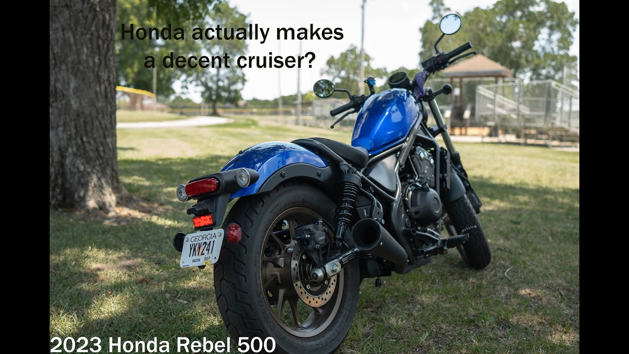 Can Honda Make a Good Cruiser? | 2023 Honda Rebel 500 Review