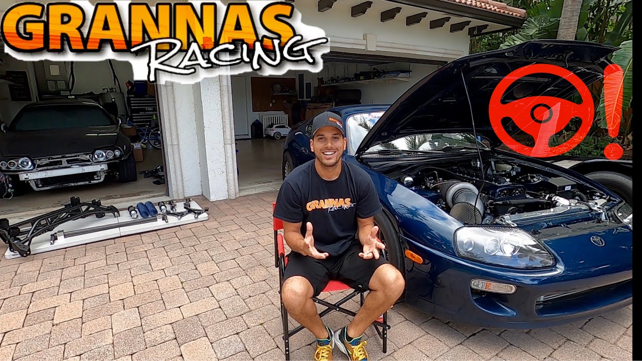 Supra power steering delete (Flaming River Manual Rack)