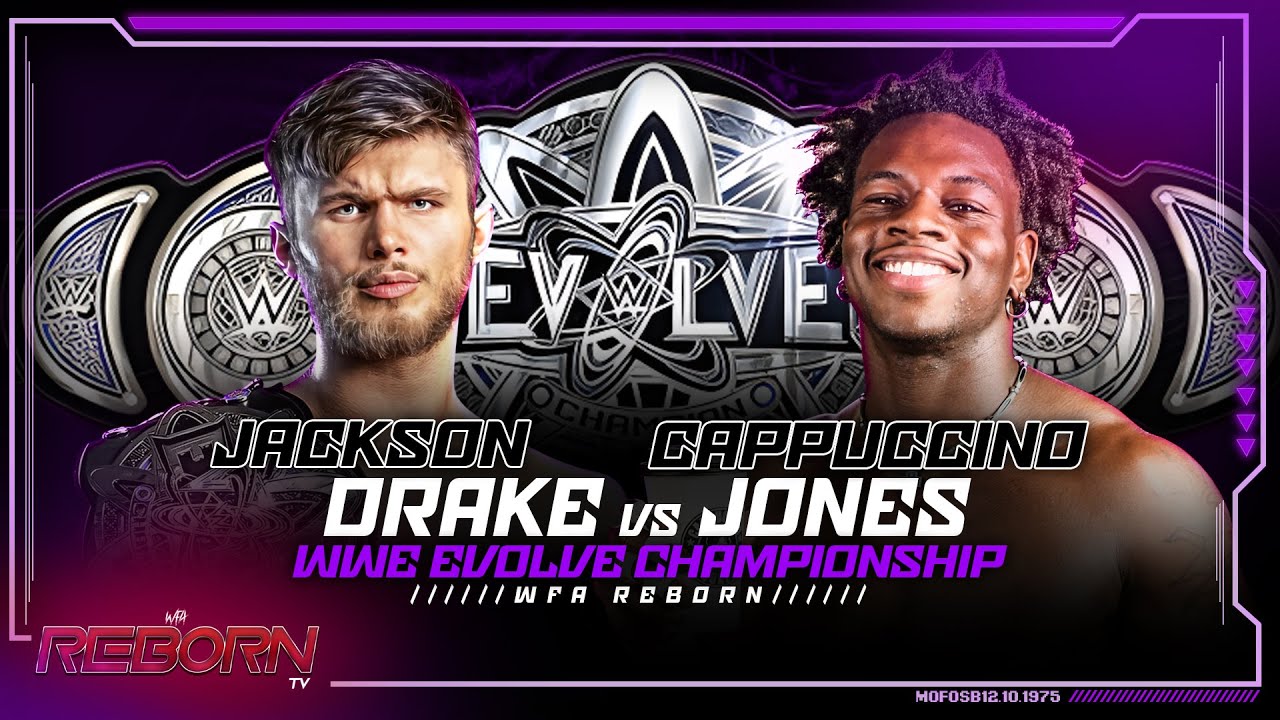 WWE Evolve Championship: Jackson Drake Vs Cappuccino Jones (FULL MATCH) on WFA Reborn