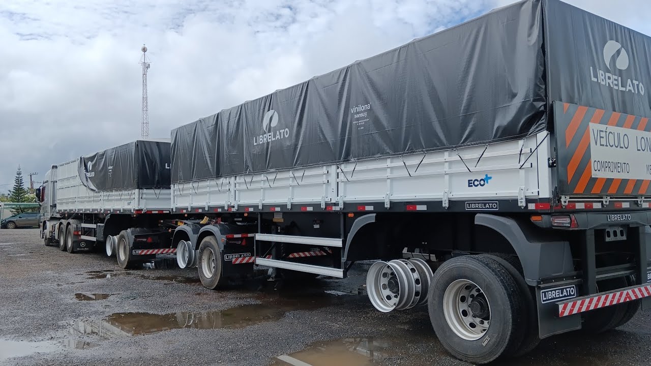 Rodotrem graneleiro Librelato evolution, dolly 5° roda