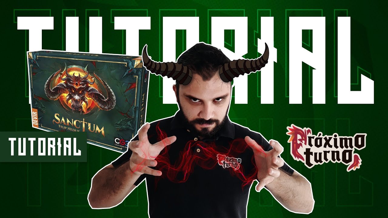 C&oacute;mo jugar SANCTUM 😈 | TUTORIAL + Rese&ntilde;a | Juego de mesa en espa&ntilde;ol | @CzechGamesEdition @DevirTV