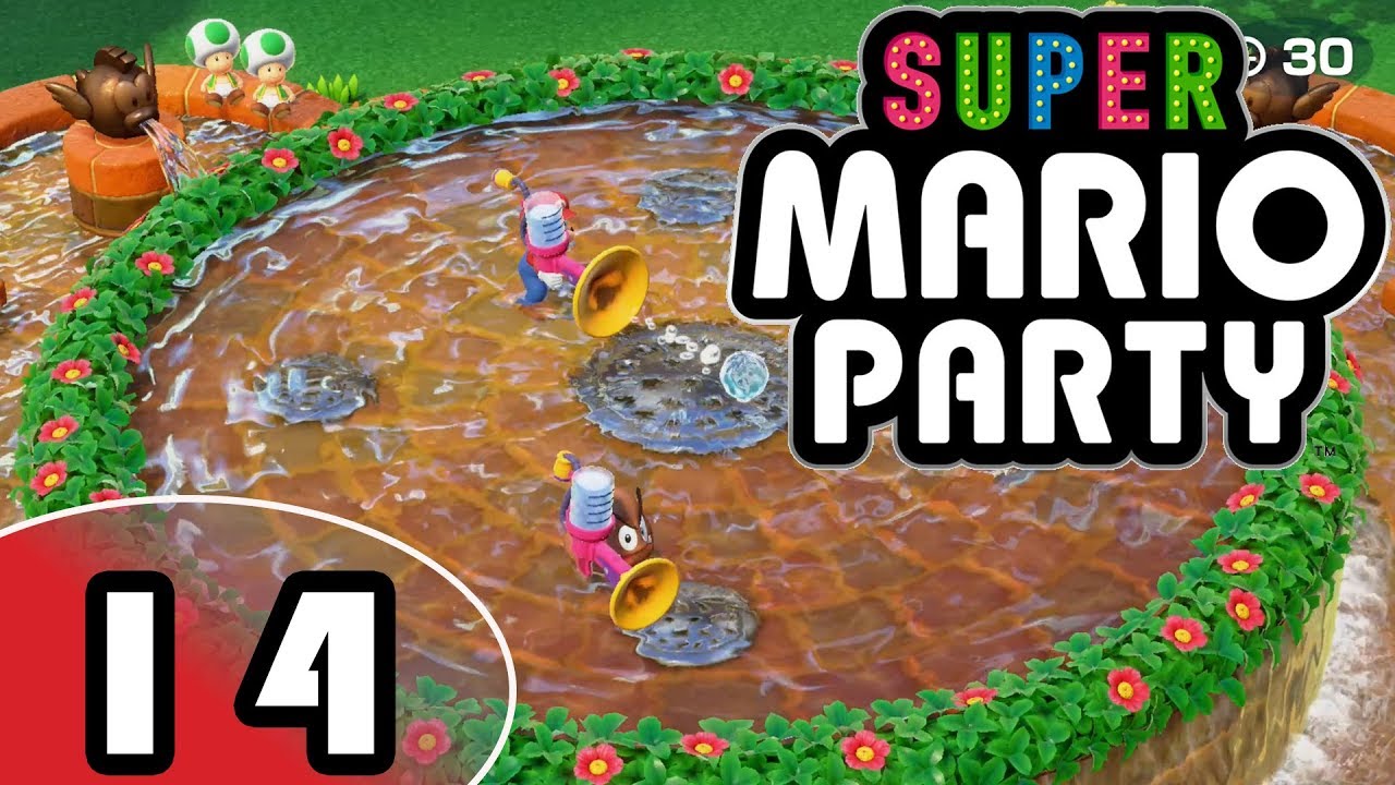 Super Mario Party — Часть 14 (4 игрока)