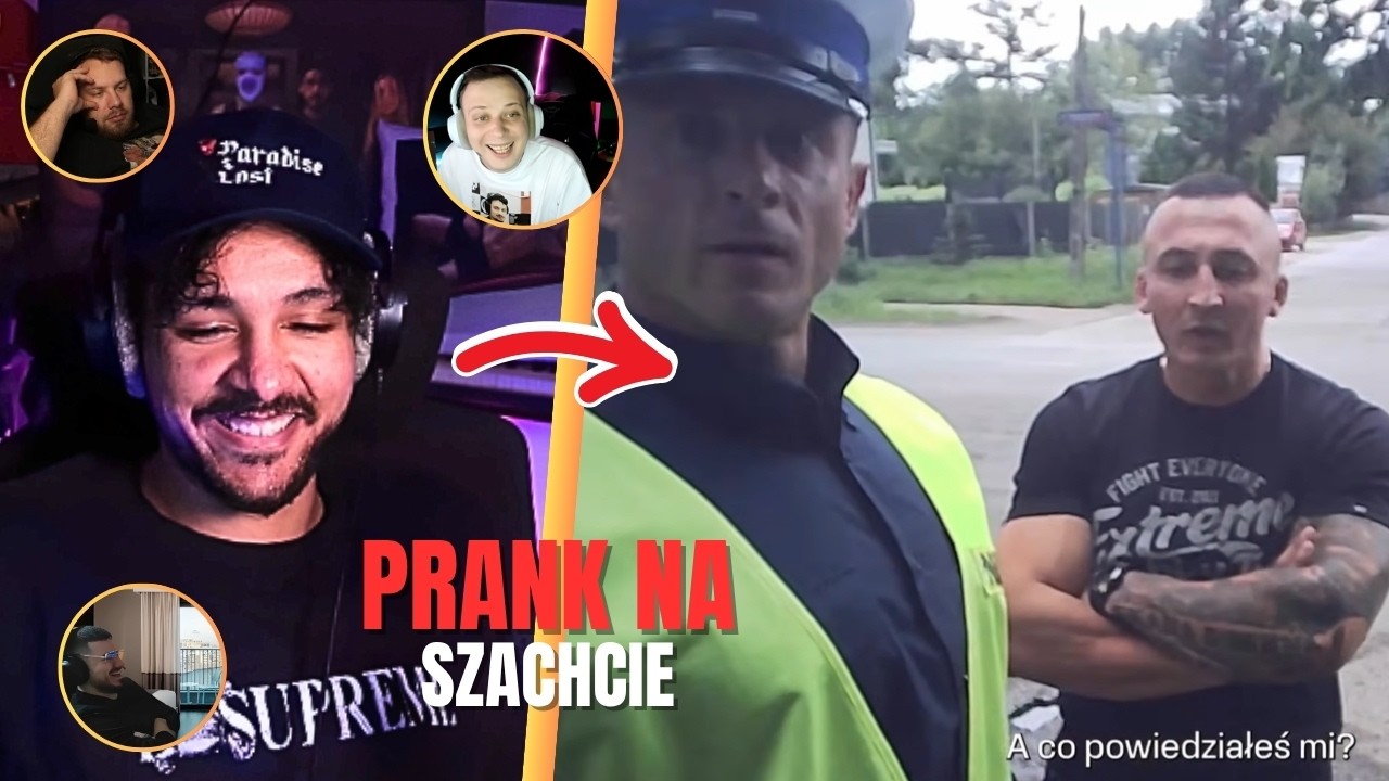 MERGHANI I... oglądają PRANK BOXDELA I WOJTKA GOLI NA SZACHCIE *TEST NA GITA* (NITRO, JAPCZAN, NEEX)