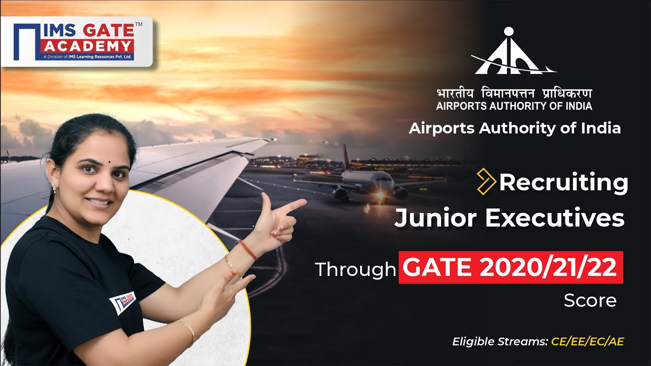 AAI Recruitment 2022 J&uacute;nior Executive Through GATE 2020/21/22  I Detailed Notification