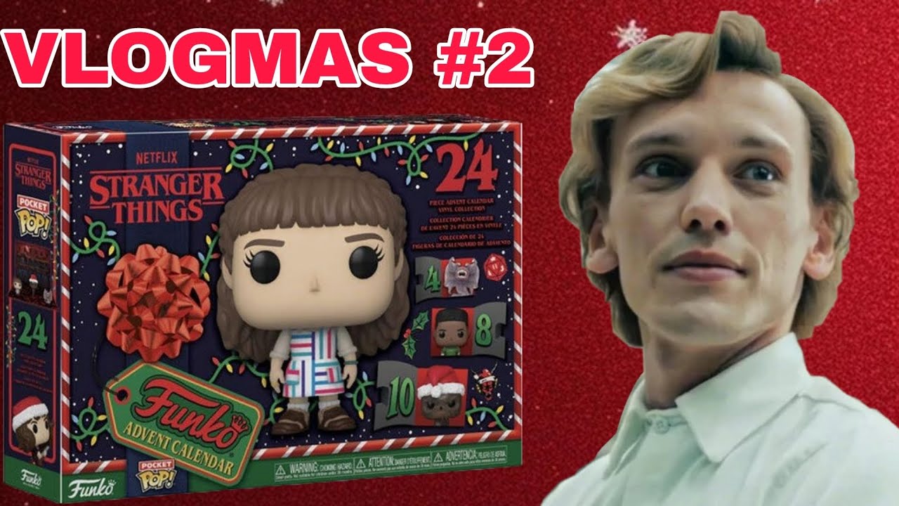 Vlogmas #2 Funko Pocket Pop Stranger Things Kalendarz Adwentowy okienka 7-18