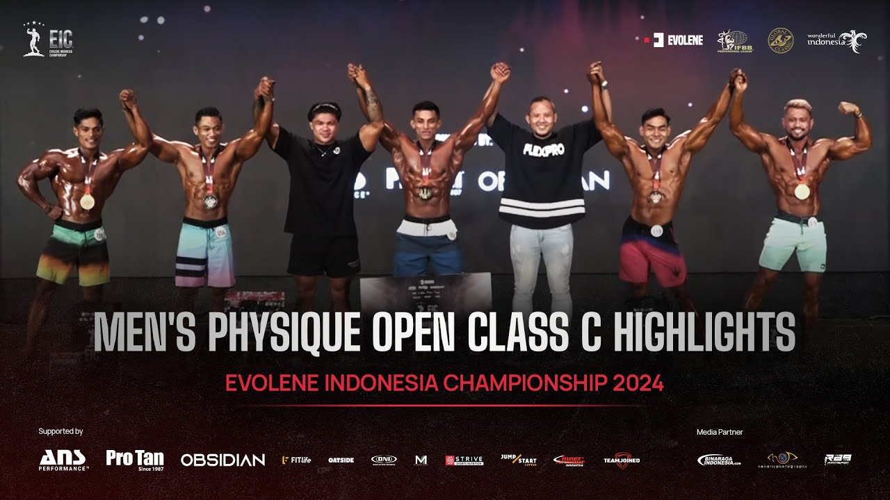 MENS PHYSIQUE OPEN CLASS C EIC 2024 HIGHLIGHT