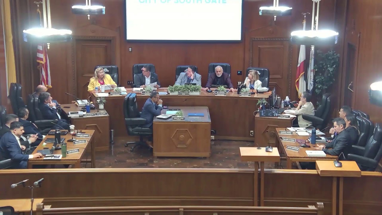 South Gate City Council Meeting 4/14/26