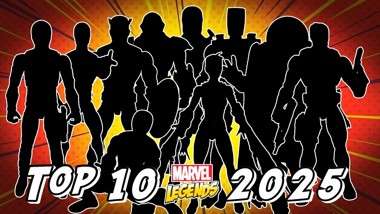 Топ-10 легенд Marvel 2025 года #marvellegends