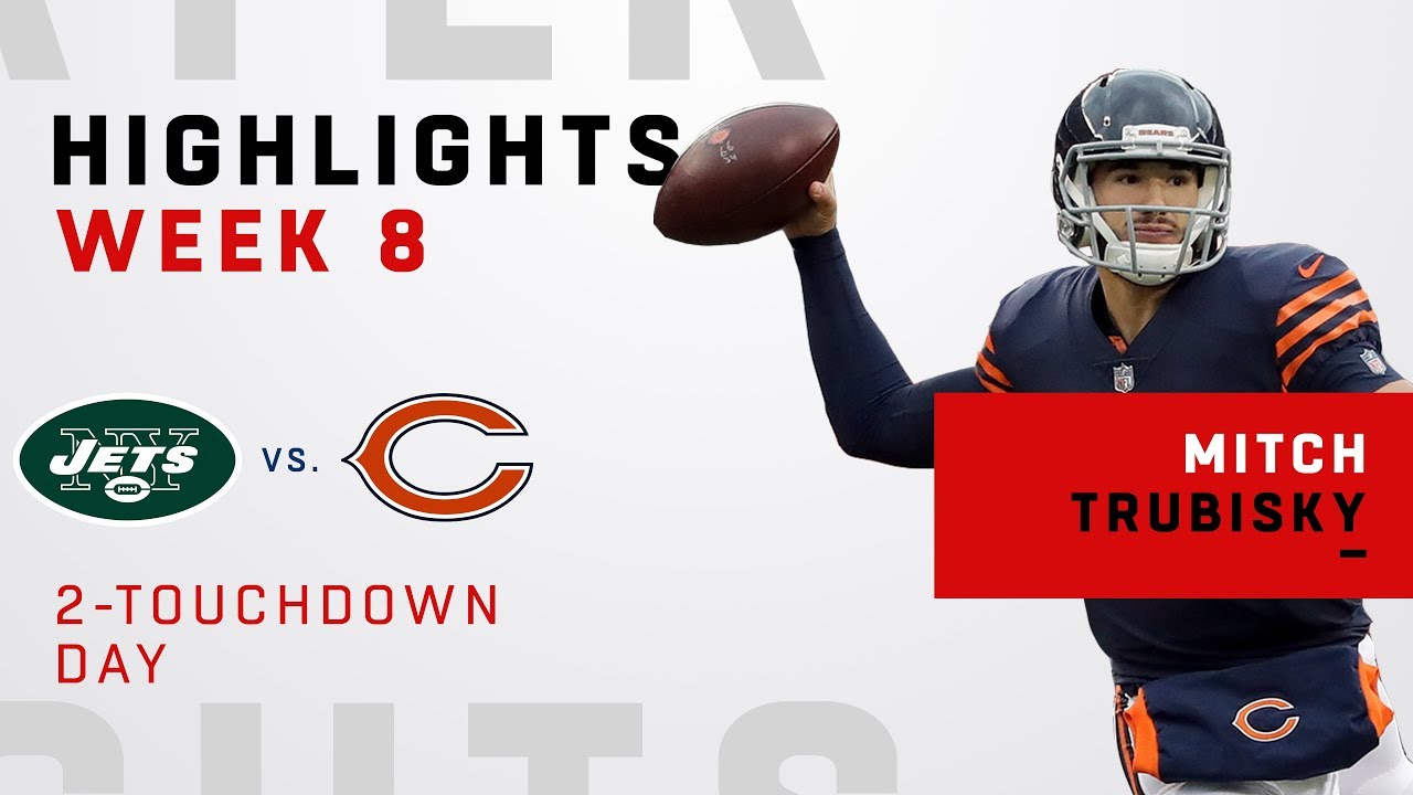 Mitch Trubisky Highlights vs. Jets