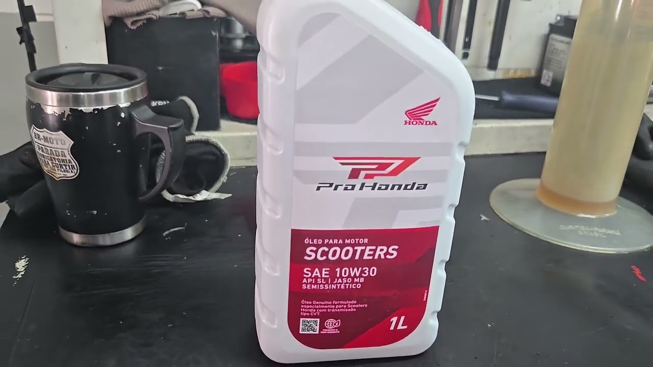 HONDA ELITE- PRIMEIRA REVISÃO 