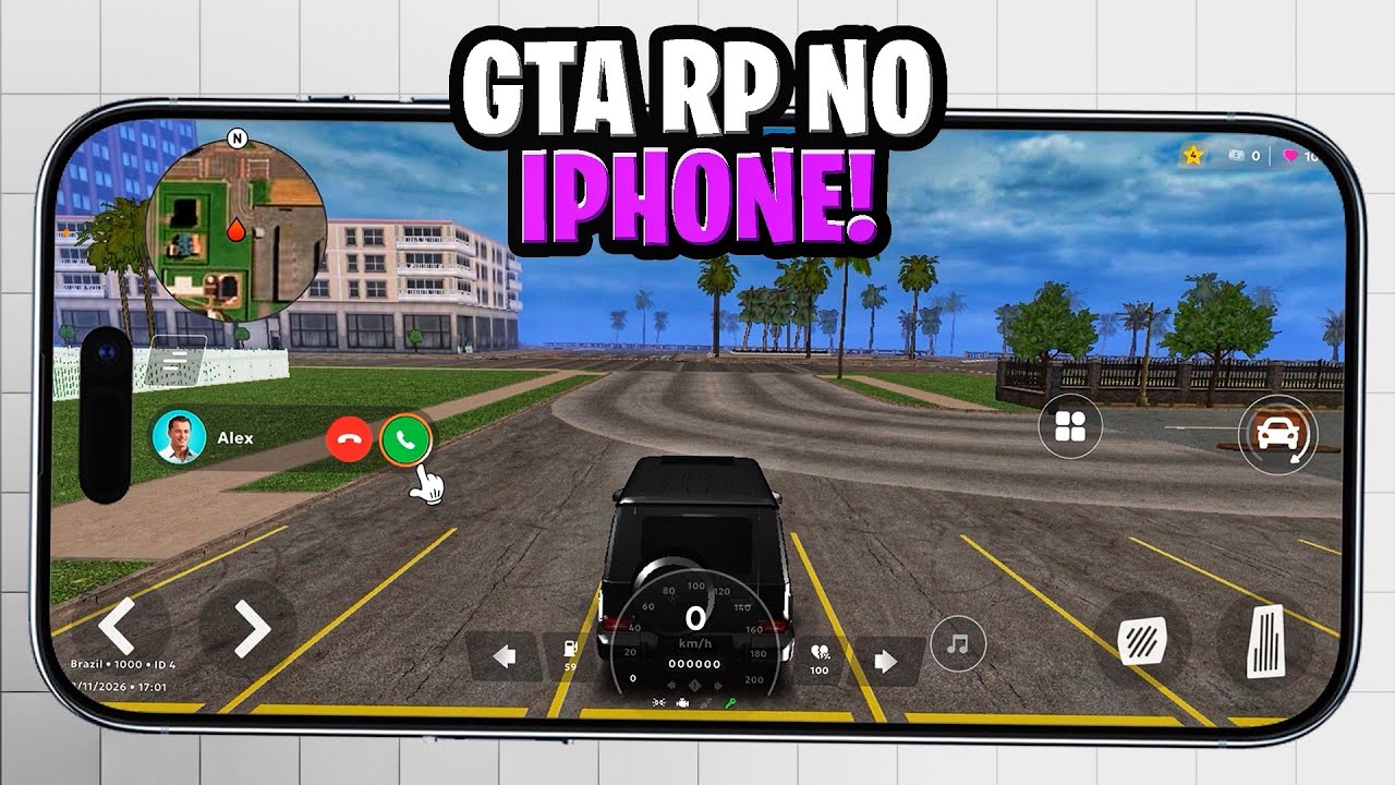 FINALMENTE! COMO JOGAR SAMP NO IPHONE (FÁCIL E RÁPIDO) - GTA SAMP ANDROID/PC
