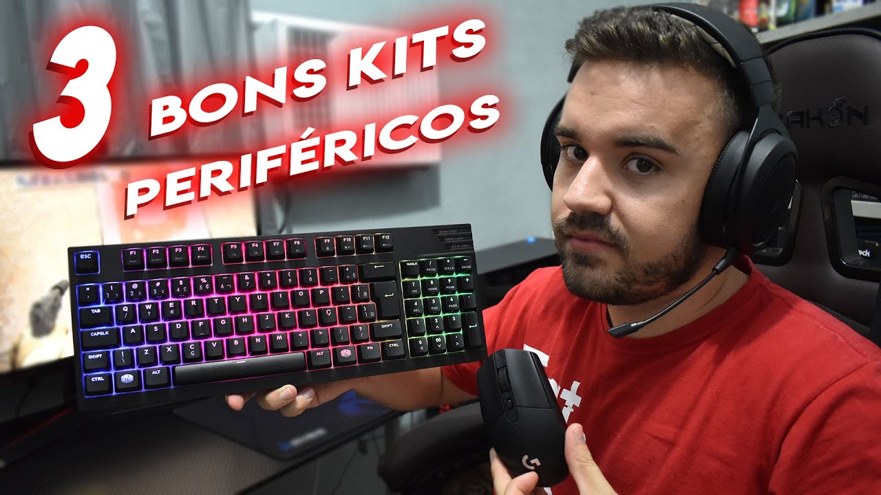 Se LIGA nesses 3 KITS de periféricos que eu separei!