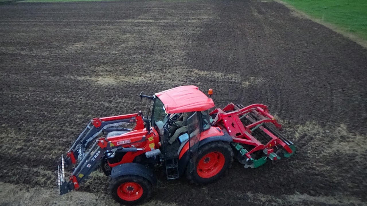 Gruberowanie & Wapno | Zetor Forterra 130 HSX | Kubota m8560 Prace pożniwne 2017