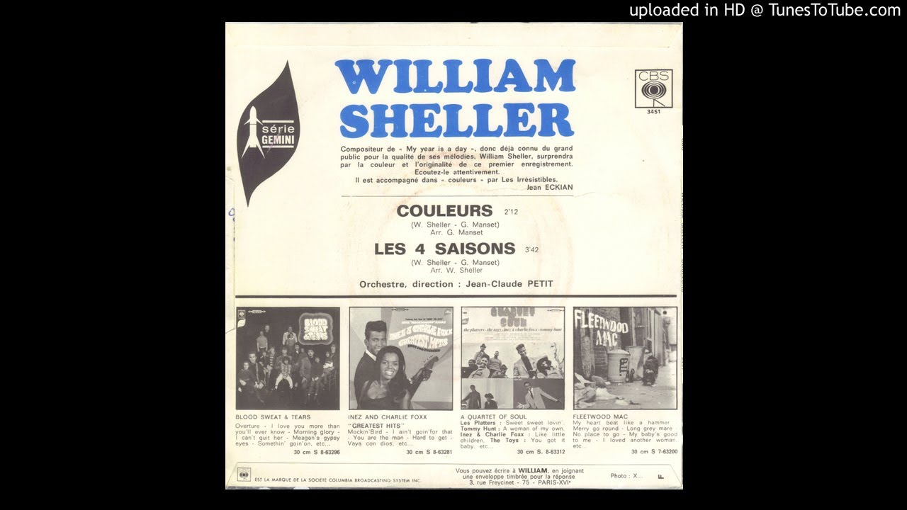 William Sheller - Les 4 Saisons