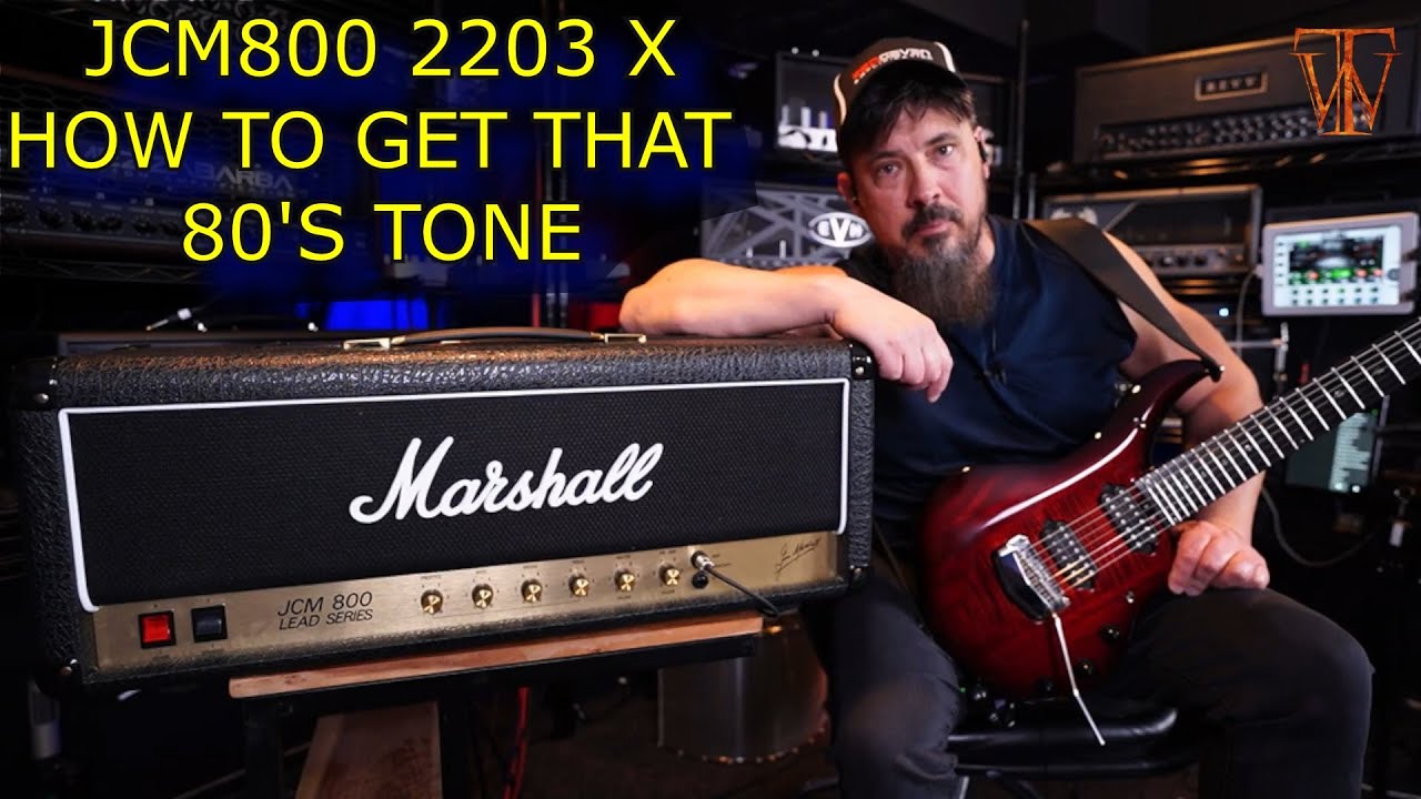 Marshall JCM 800 2203X — как добиться звучания 80-х