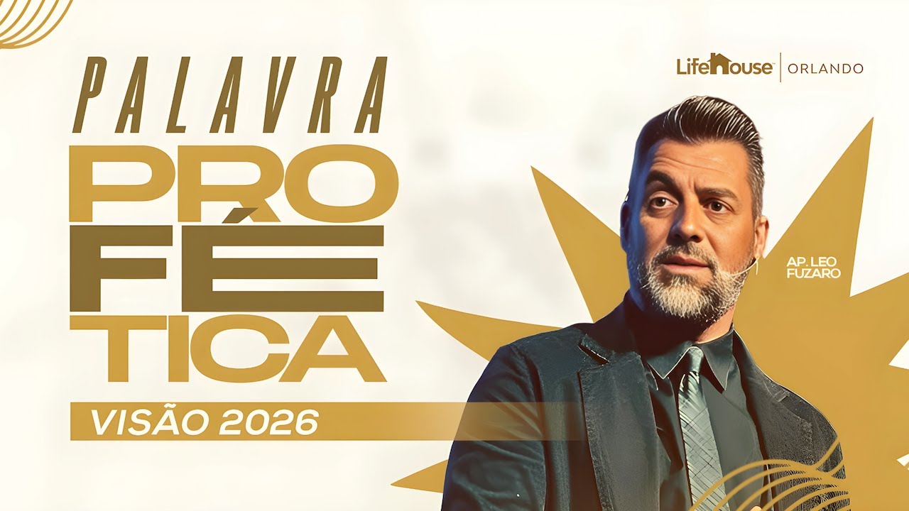 Visão Profética 2026 | Palavra com Ap. Léo Fuzaro | Sunday Service | 10am