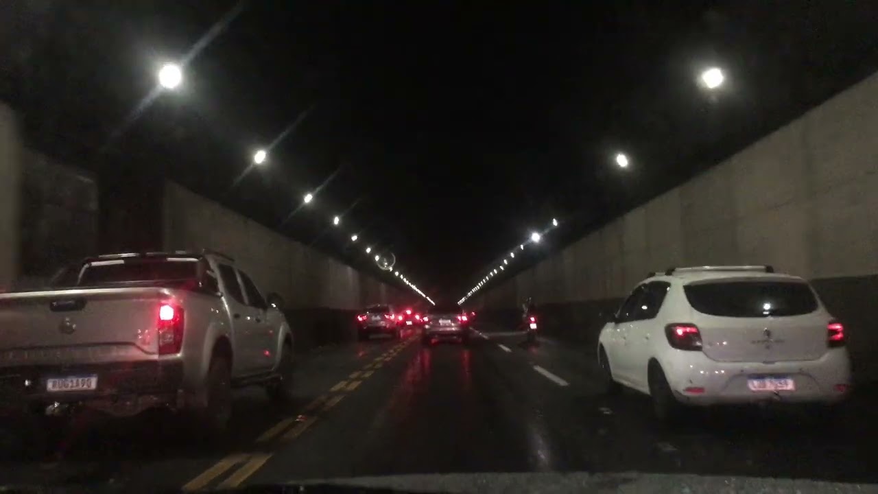 Túnel Rebouças sentido norte - RJ 