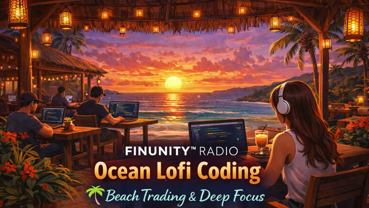🌊OCEAN LOFI CODING | FINUNITY™ RADIO #HEAVENLYLOFI #DREAMSCAPELOFI #LOFIDREAM