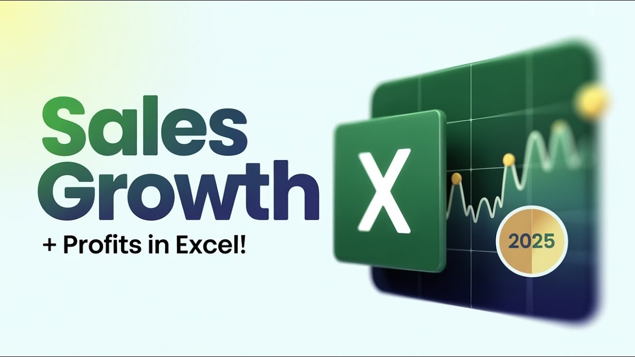 Complete Excel Sales Dashboard | Weekly Trends, Quarterly Analysis & KPIs