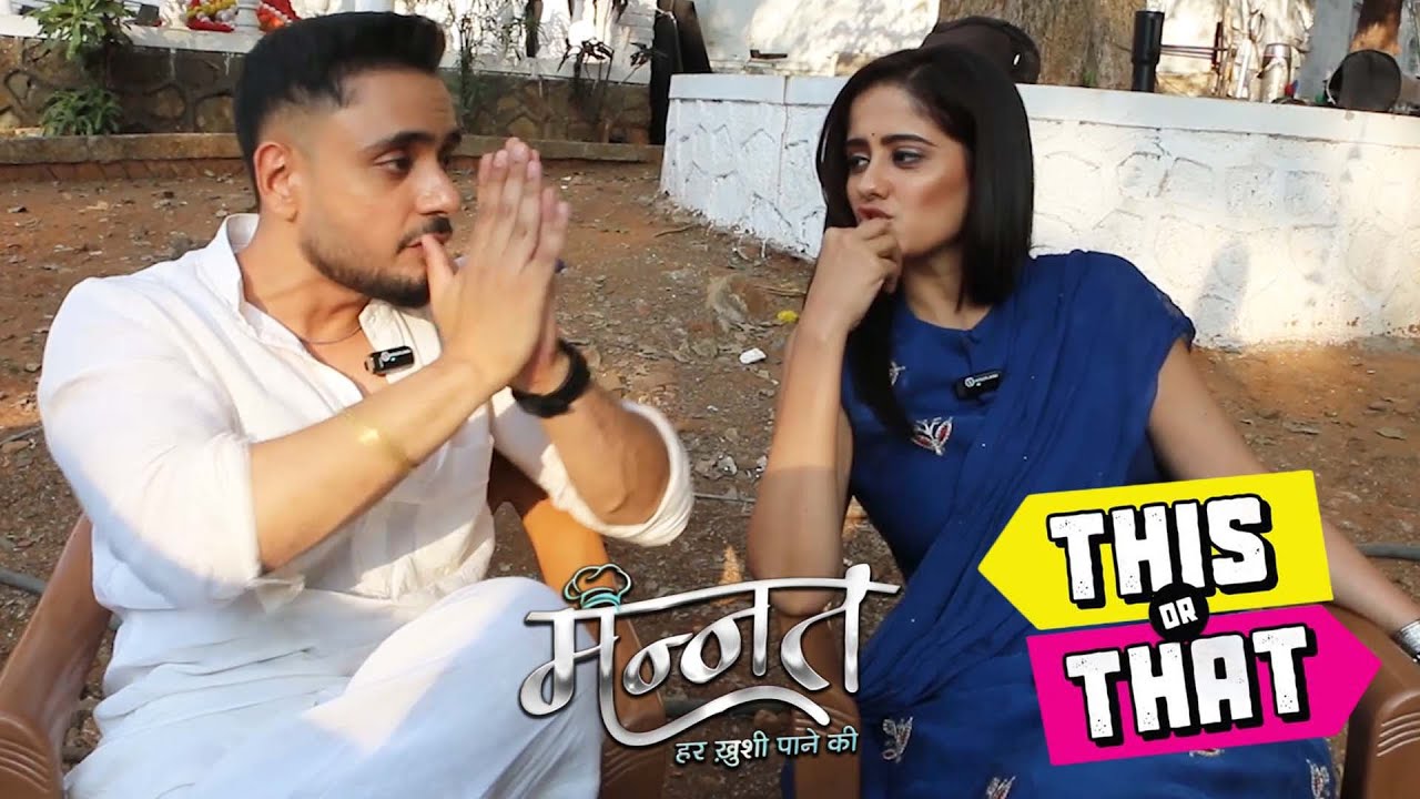 This Or That Fun Segment With Vikrant & Mannat | Ayesha Singh | Adnan Khan