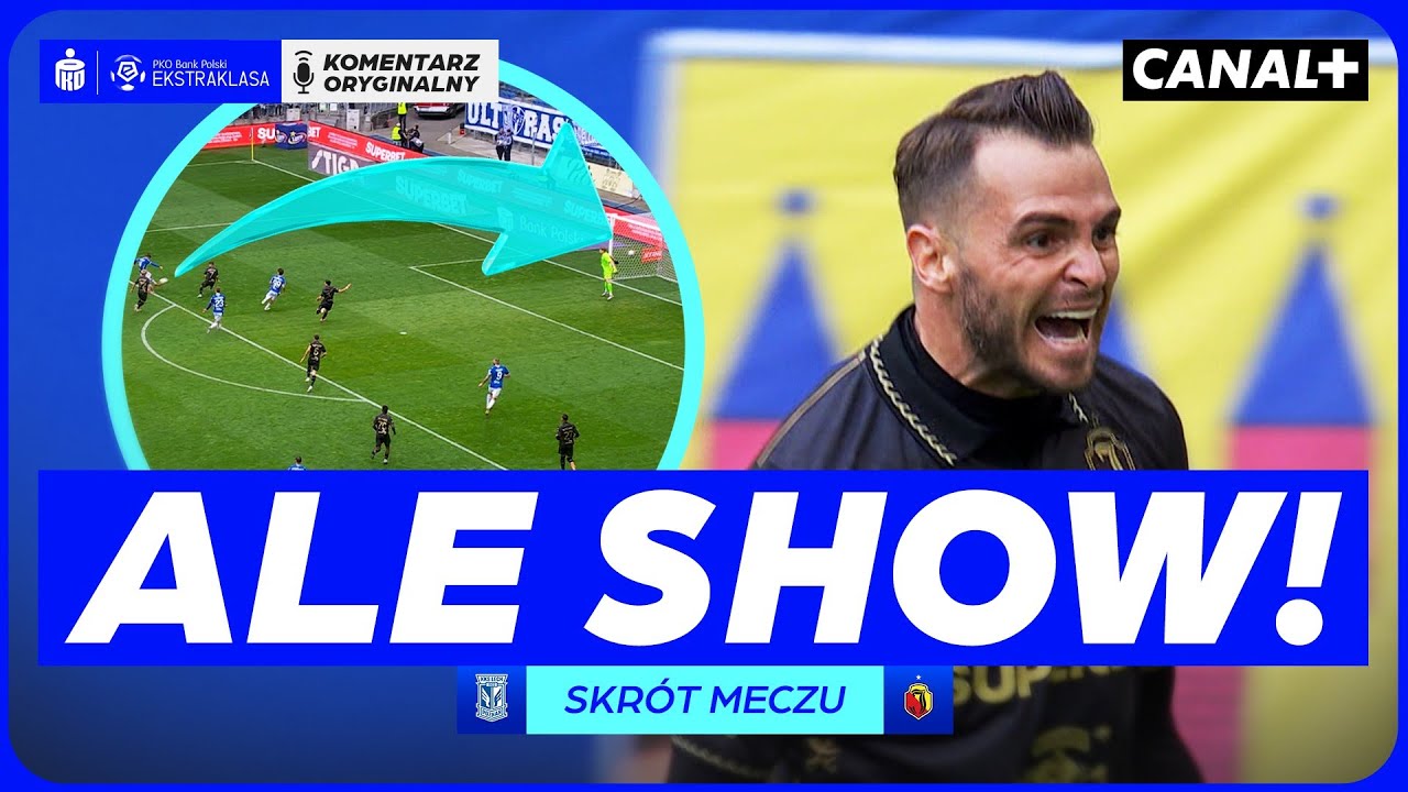 NIEZWYKŁY 17-LATEK! PIORUNUJĄCA DRUGA POŁOWA! LECH - JAGIELLONIA, SKRÓT MECZU