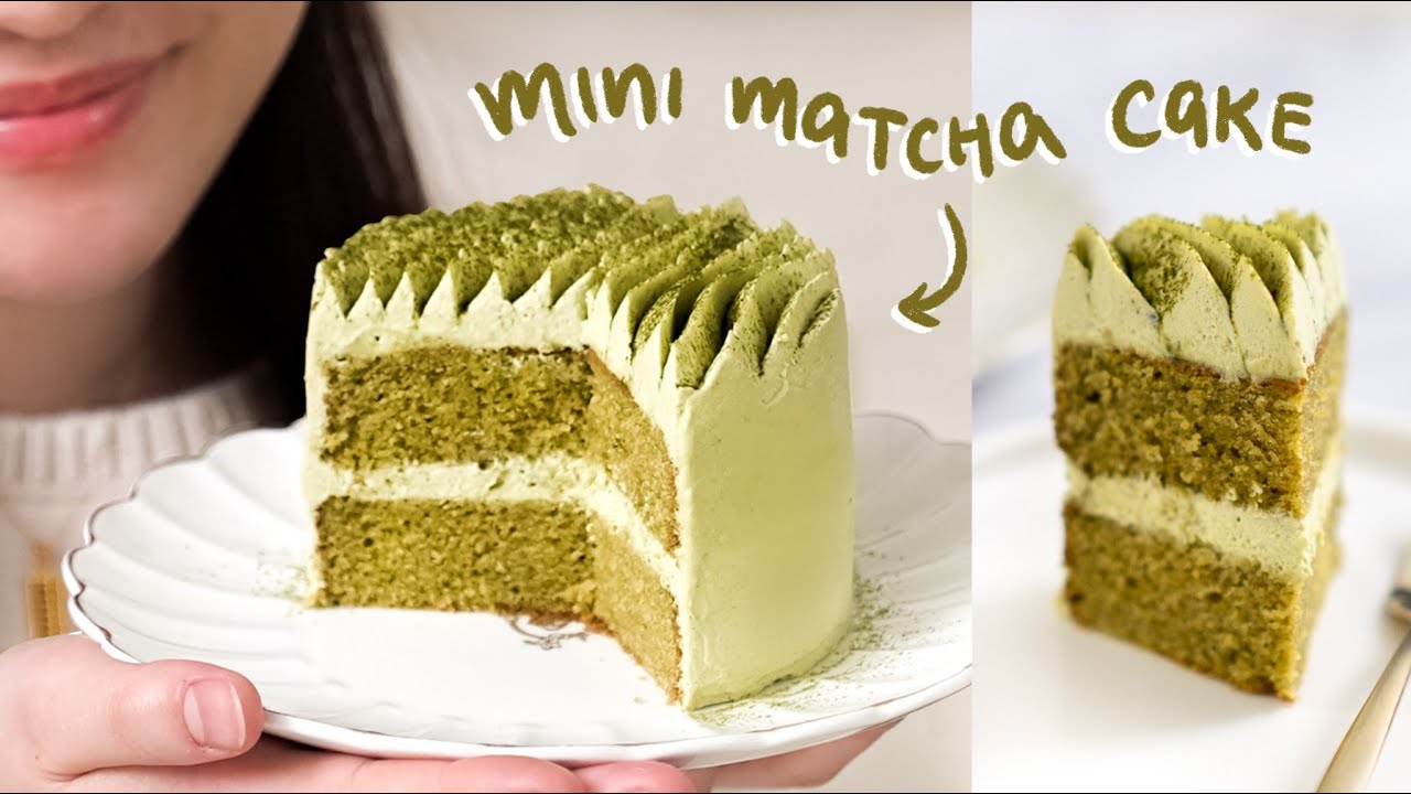 приготовьте одну порцию матча-кекса!