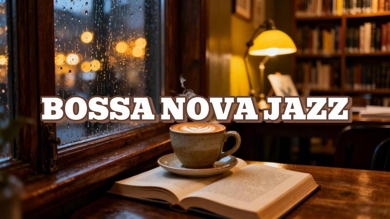 Cozy Corner Café with Smooth Jazz and Relaxing Coffee Shop Ambience