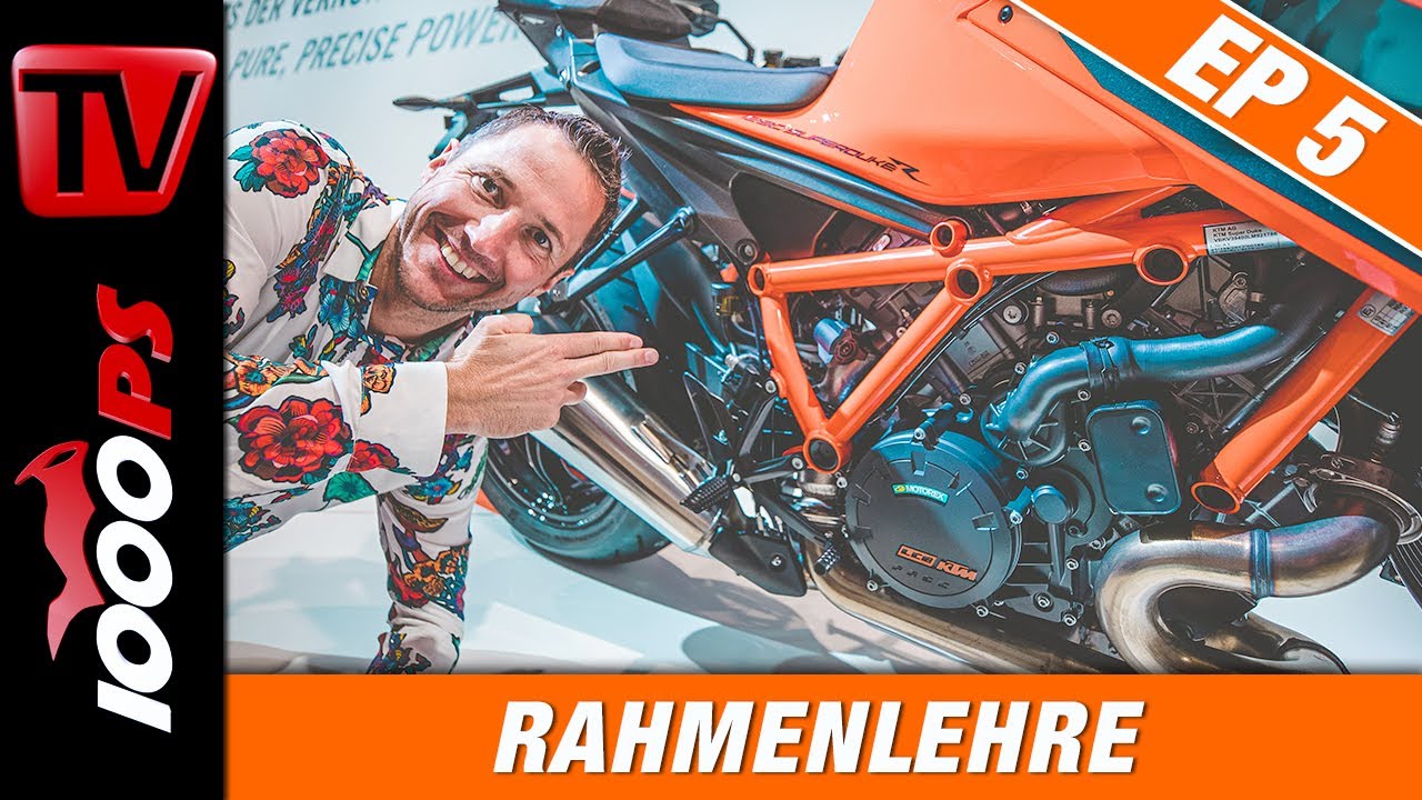 Der Rahmen am Motorrad - Motorradtechnik im Detail erklärt