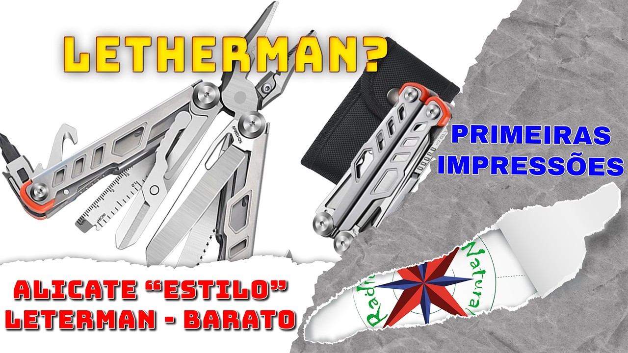 ALICATE  MULTI FERRAMENTA ESTILO LETHERMAN - MARCA OHEY