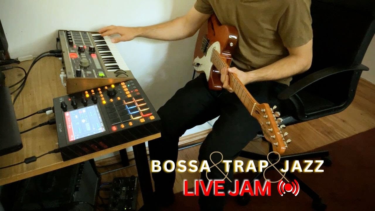 bossa~trap~jazz // GUITAR loops, MPC One, Microkorg