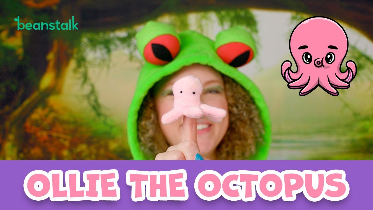 Froggie & Friends l Meet Ollie the Octopus l Animal Videos for Kids
