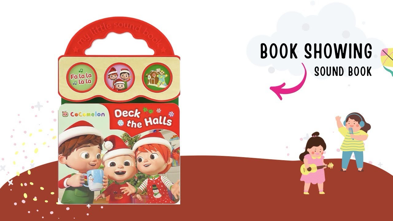 Cocomelon | Christmas Song| Deck the Halls | Read aloud