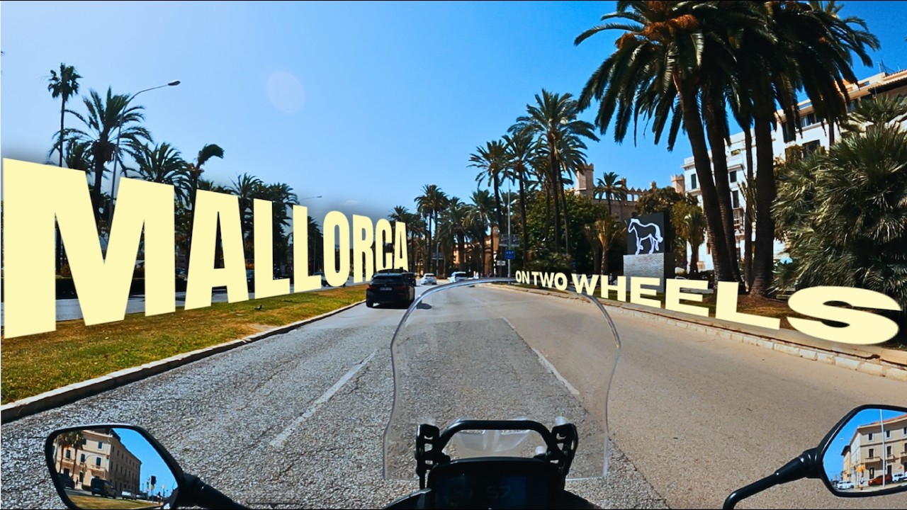Mallorca motorcycle tour & ma-10 best road on the island!