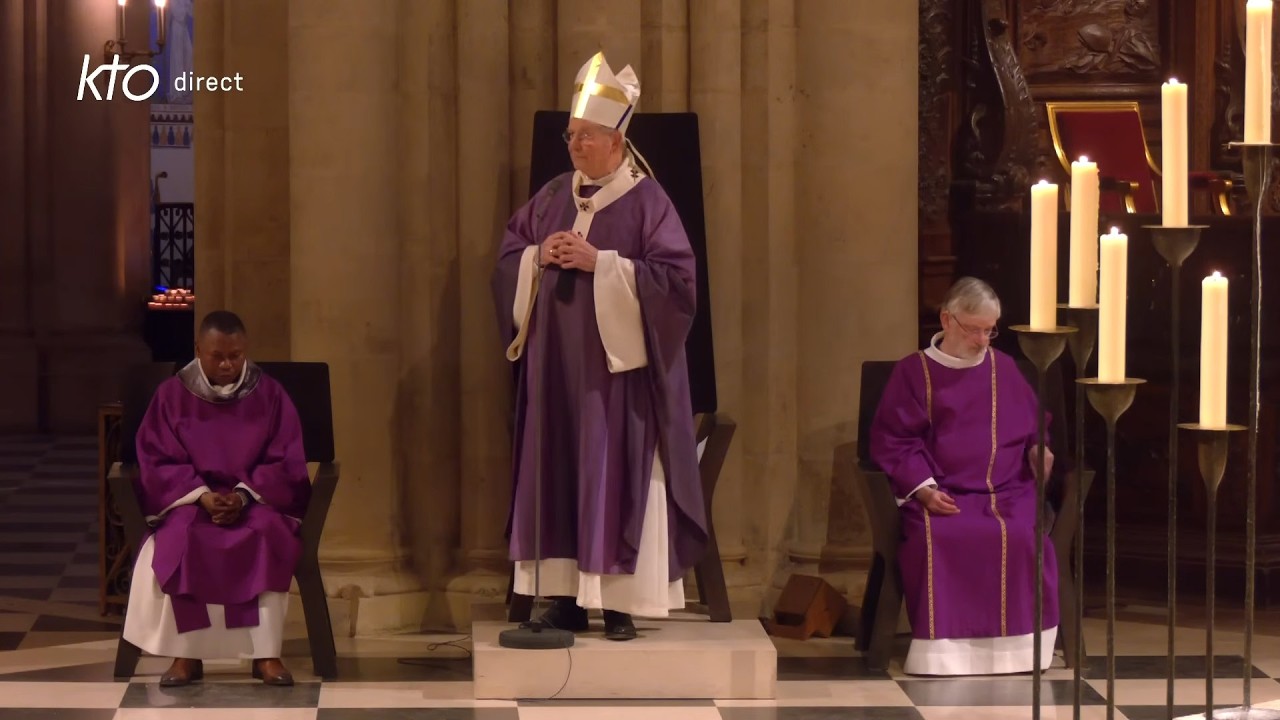 Messe du 8 mars 2026 à Notre-Dame de Paris