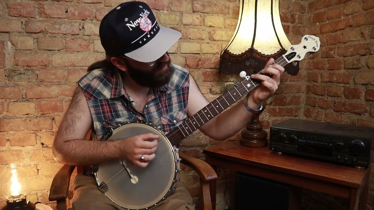 The girl I left behind me | old Western style tune for the openback banjo