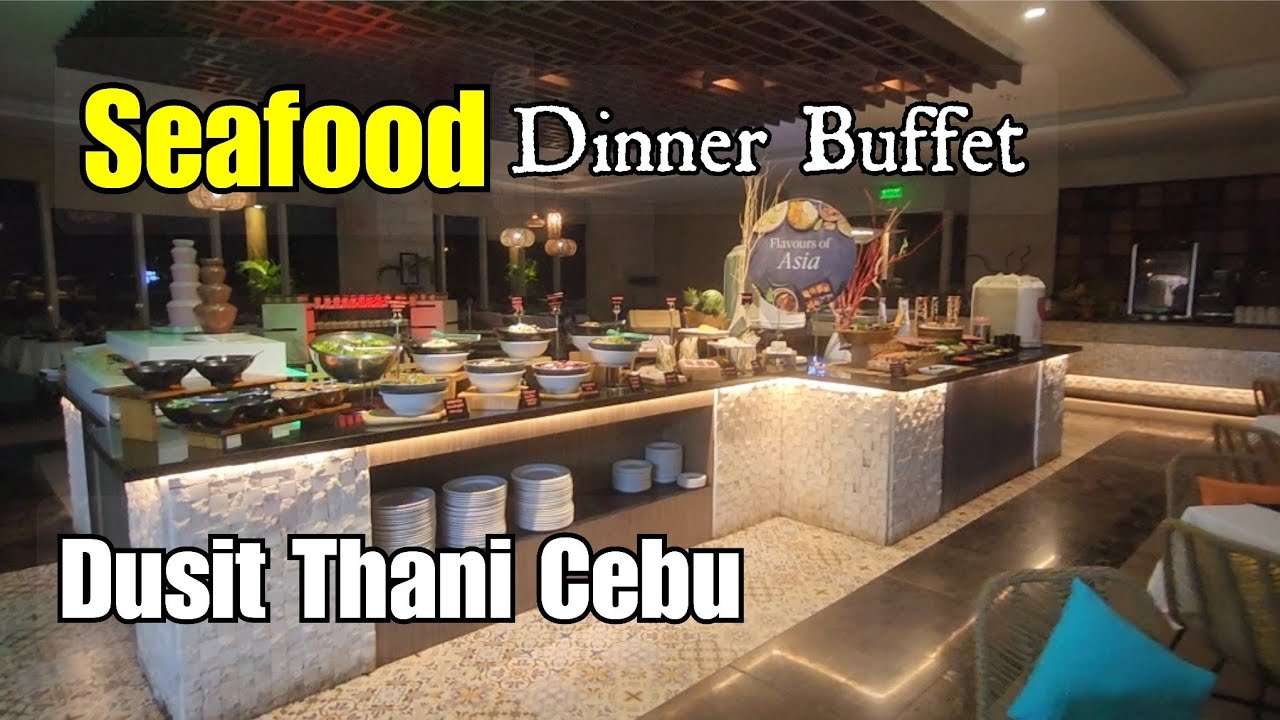 Dusit Thani Cebu Seafood Dinner Buffet. The best seafood buffet in Cebu. 